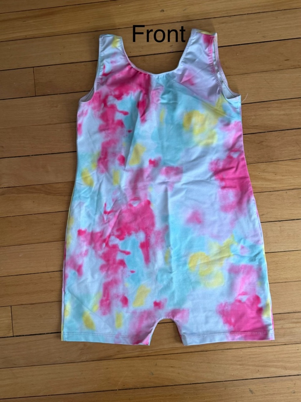 Tie-Dye Sleeveless Leotard - 10/12 Girls